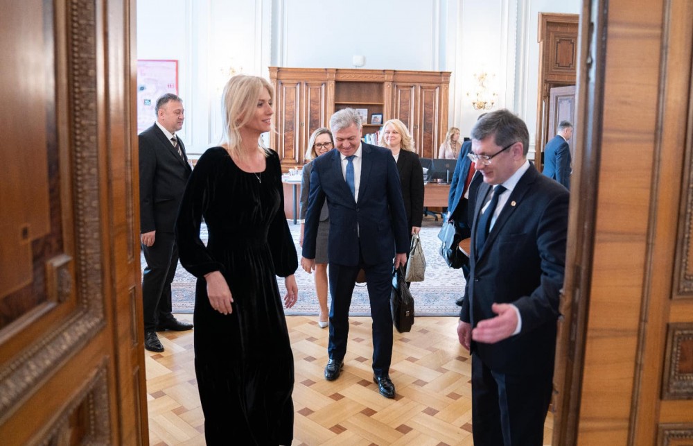 Igor Grosu: Mă bucur să revin la Bucureşti; recunoştinţă pentru ajutorul acordat